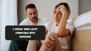 5 Zodiac Signs Least Compatible With Marriage